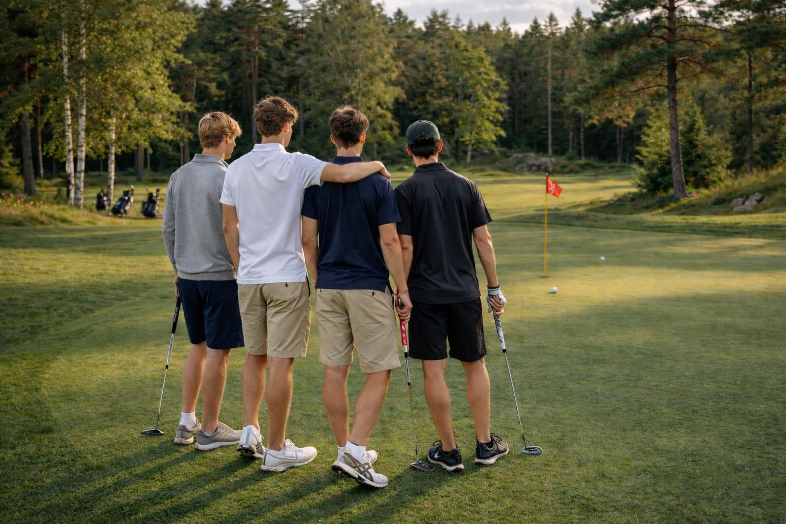 Fellesskap på golfbanen